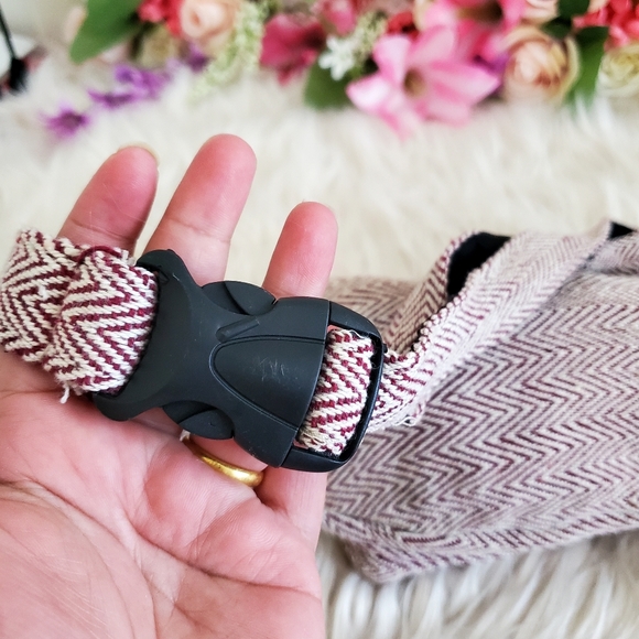 Nwot handmade hemp cotton boho fannypack - Picture 6 of 9